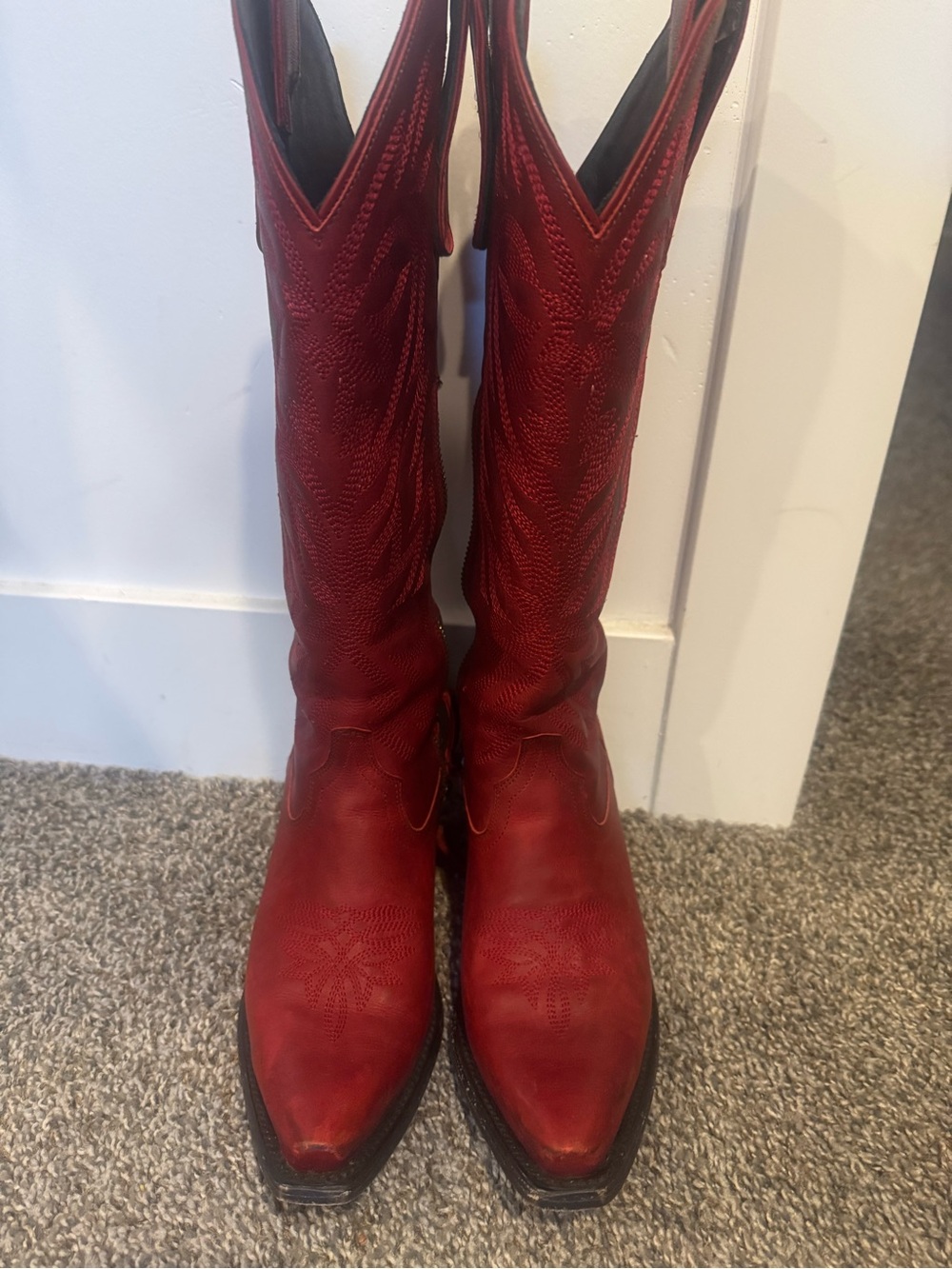 Lane Smokeshow Red sz 6.5 cowboy boots